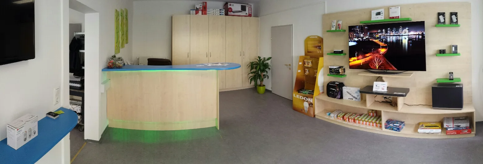 Innenansicht des ProRepair Geschäfts in Tamsweg